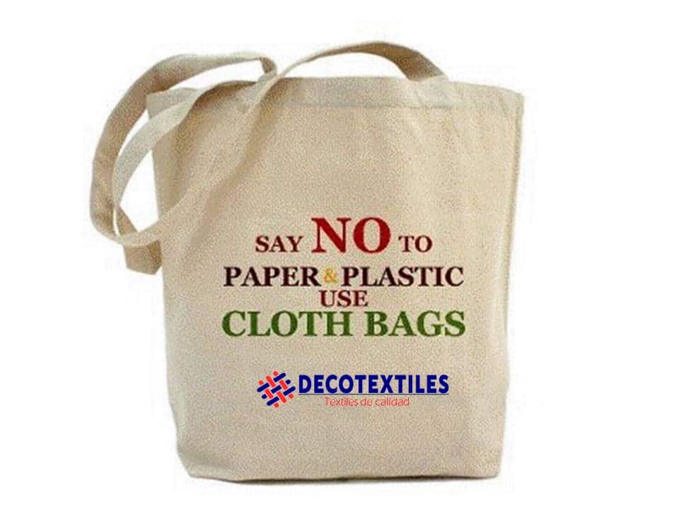 Violar Oclusión Alta exposición Bolsas de tela ecológicas 100% Algodon - Arequipa | Decotextiles